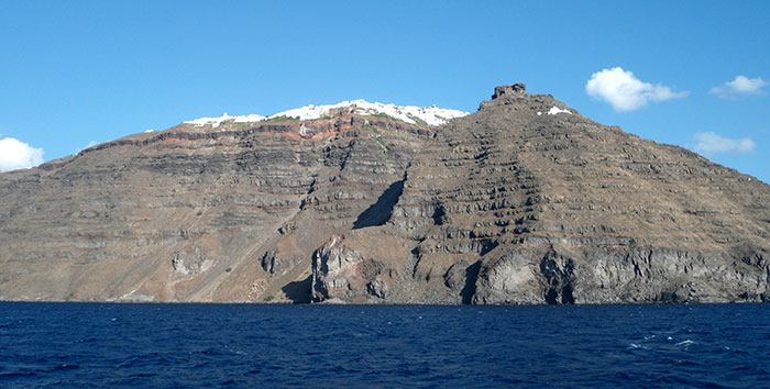 The Venetian Castle Skaros in Imerovigli