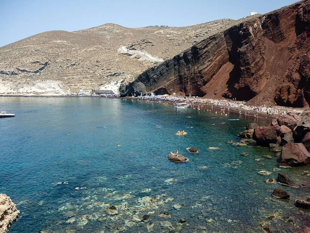 Where to Swim in Santorini – The Complete List