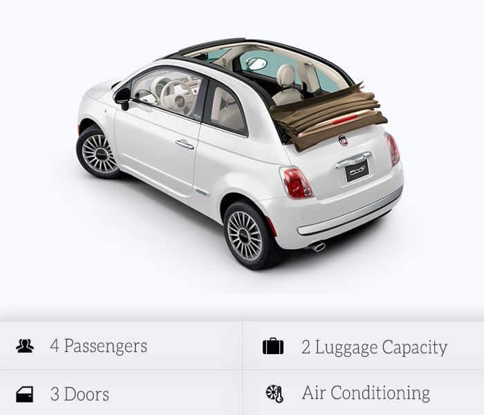 Fiat 500cc Cabrio
