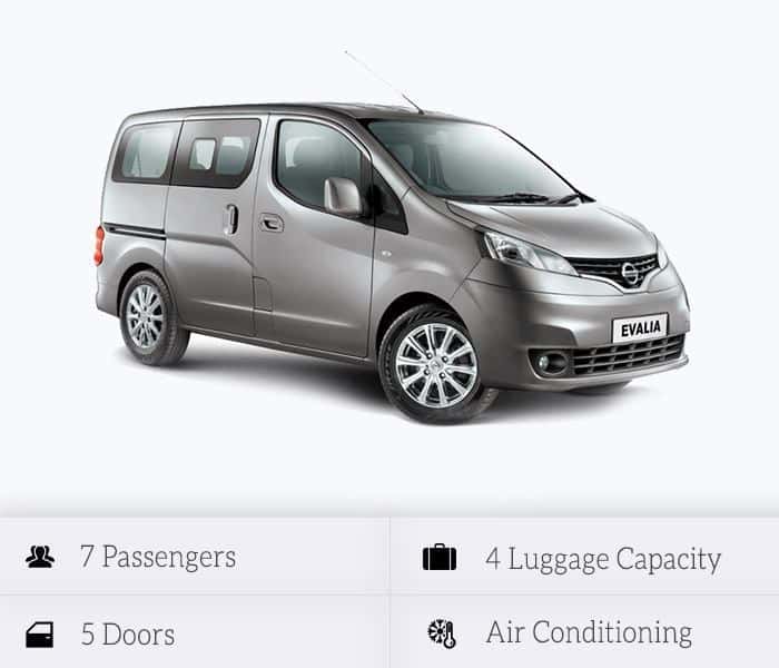 Nissan Evalia 7 seats