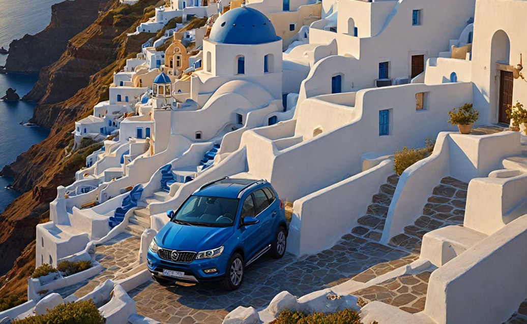 Start your journey with the iconic route from Fira to Oia