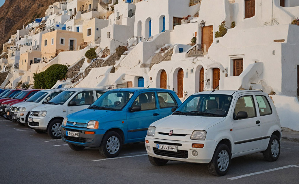 Overnight Parking in Santorini