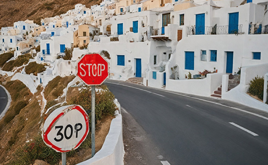 Alcohol Limits for Drivers in Santorini